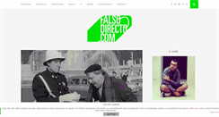 Desktop Screenshot of falsodirecto.com